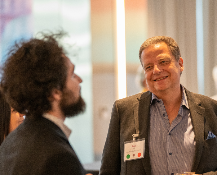 Networking in Chicago Lake Forest College's In The Loop Mixer makes a